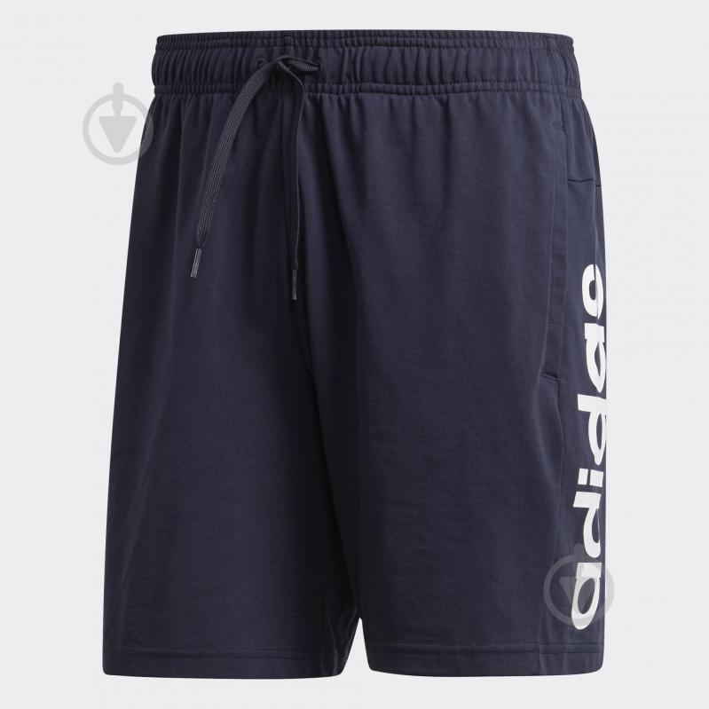 Шорты Adidas E LIN SHRT SJ DU0417 р. S темно-синий - фото 1