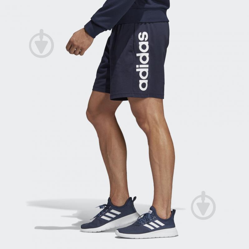 Шорты Adidas E LIN SHRT SJ DU0417 р. S темно-синий - фото 4