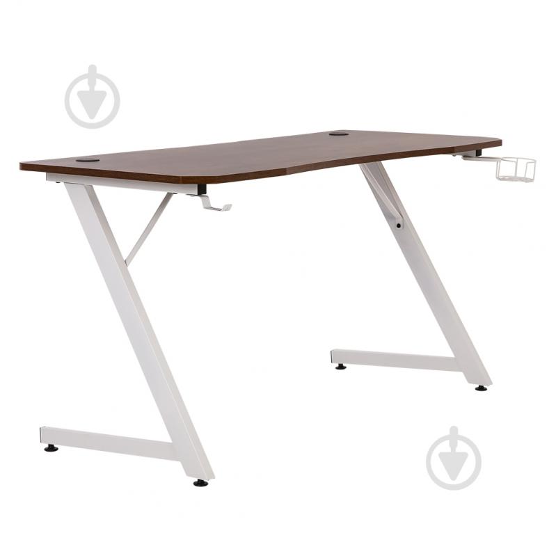 Стіл комп'ютерний Hator Vast Essential (HTD-011) Wallnut/White - фото 1 Стіл комп'ютерний Hator Vast Essential (HTD-011) Wallnut/White - фото 1