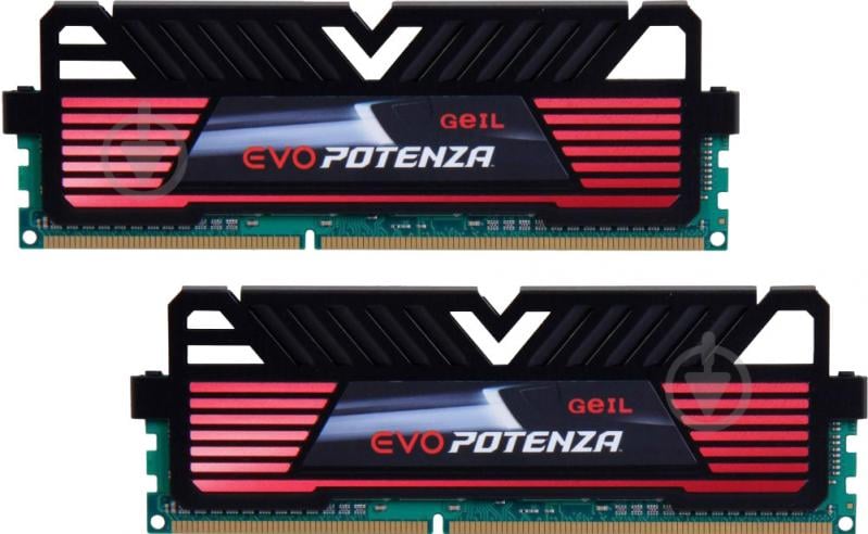 Оперативная память GEIL DDR3 SDRAM 16 GB (2x8GB) 1600 MHz (GPB316GB1600C10DC) - фото 1