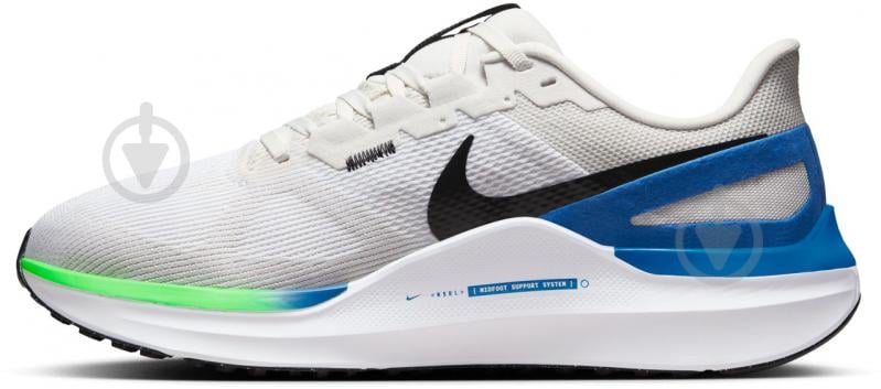 Кроссовки мужские Nike STRUCTURE 25 DJ7883-104 р.43 бело-синие - фото 4