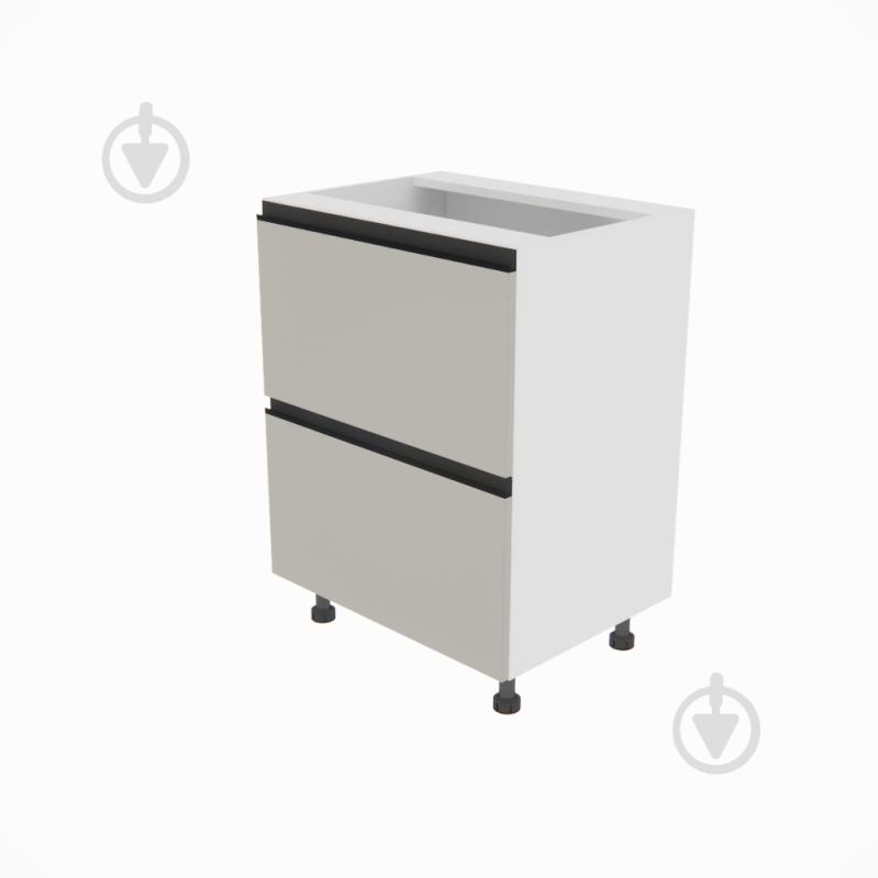 Тумба нижняя Софи (Н 60 Ш) кашемир/белый Світ Меблів - фото 1 Тумба нижняя Софи (Н 60 Ш) кашемир/белый Світ Меблів - фото 1