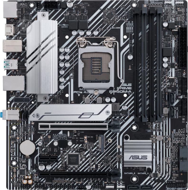 Материнська плата Asus PRIME B560M-A (Socket 1200, Intel B560, mirco ATX) - фото 2