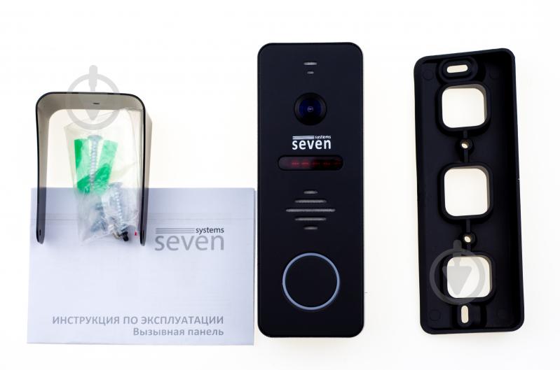 Панель виклику SEVEN Systems CP7504FHDb - фото 2 Панель виклику SEVEN Systems CP7504FHDb - фото 2