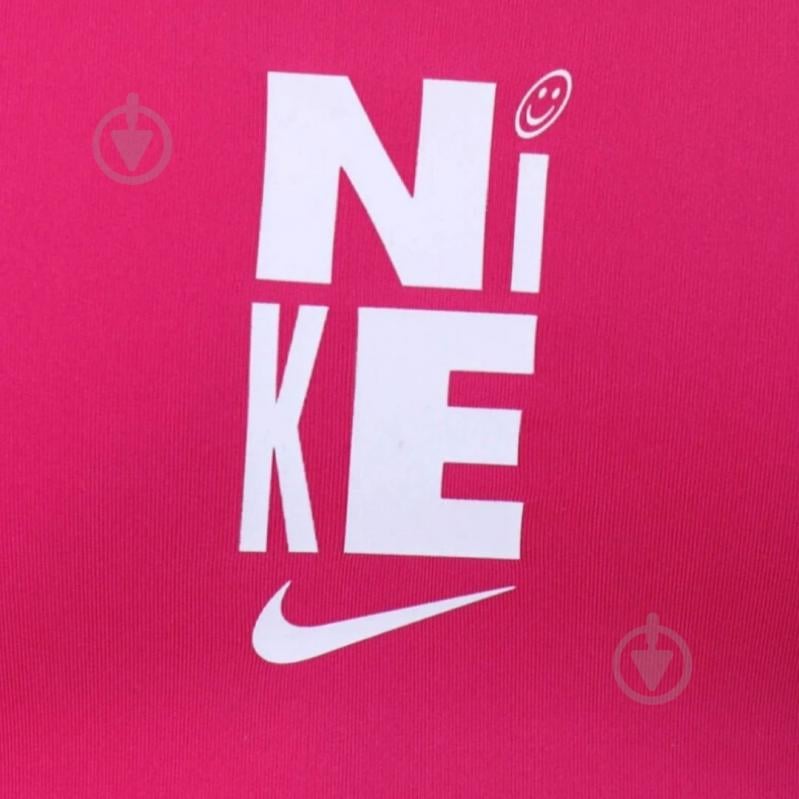 Бра Nike Dri-Fit Swoosh Icon Clash Pink DC5541-615 р.XS розовый - фото 4