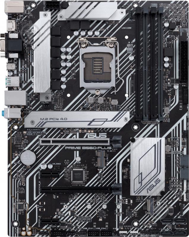 Материнская плата Asus PRIME B560-PLUS (Socket 1200, Intel B560, ATX) - фото 2 Материнская плата Asus PRIME B560-PLUS (Socket 1200, Intel B560, ATX) - фото 2
