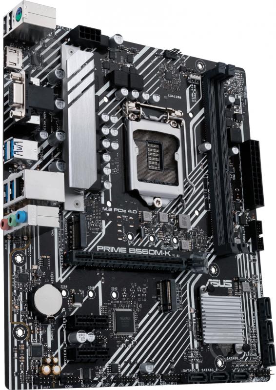 Материнська плата Asus PRIME B560M-K (Socket 1200, Intel B560, mirco ATX) - фото 4