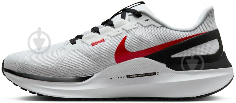 Кроссовки мужские Nike STRUCTURE 25 DJ7883-106 р.42,5 бело-красные - фото 4