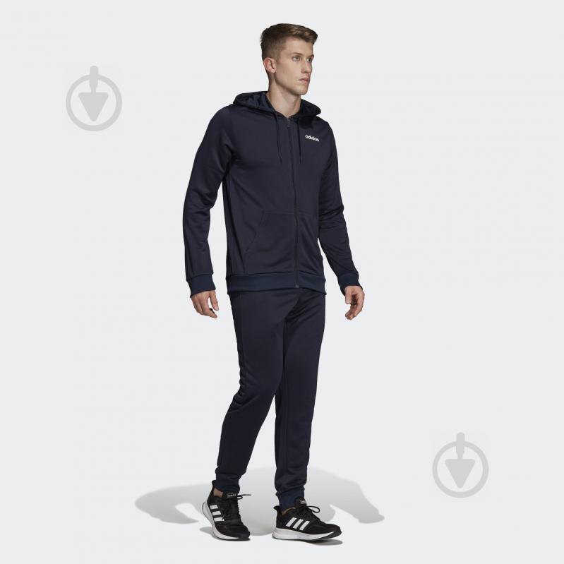 Спортивний костюм Adidas MTS LIN FT HOOD DV2450 р. XL темно-синій - фото 5