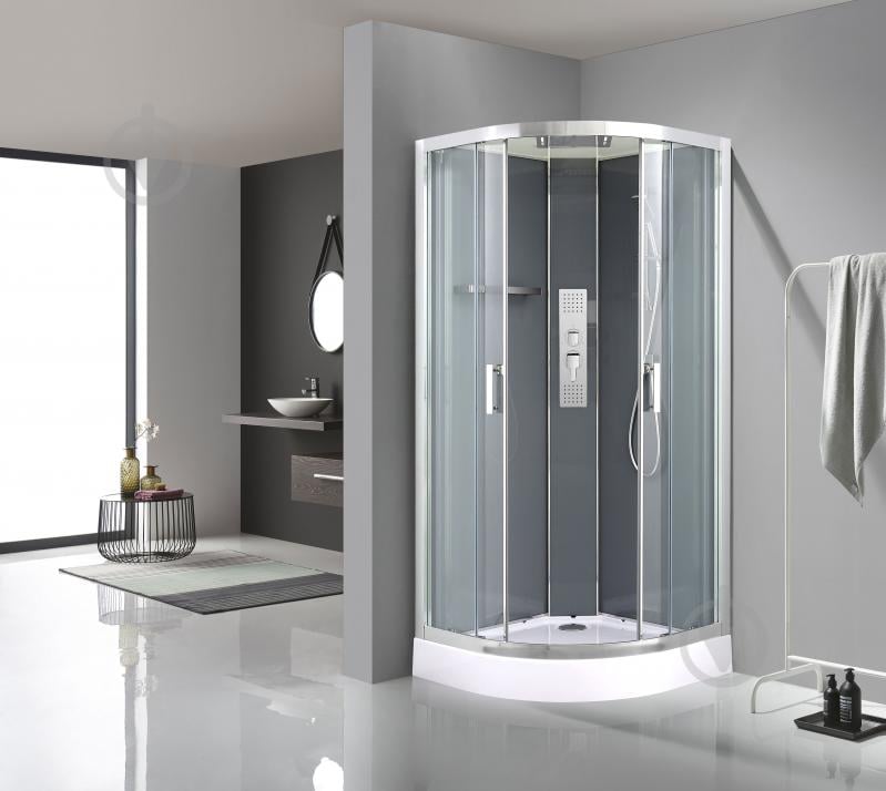 Душовий бокс EGO Pure 90x90 см K-3501-C - фото 16