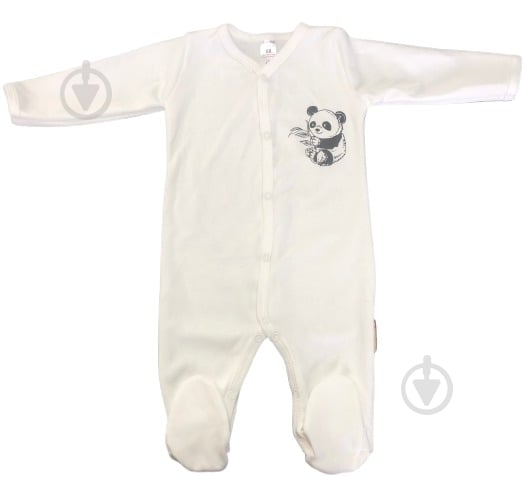 Человечек унисекс Bambinelli Кмб305-1 р.74 молочный - фото 1 Человечек унисекс Bambinelli Кмб305-1 р.74 молочный - фото 1