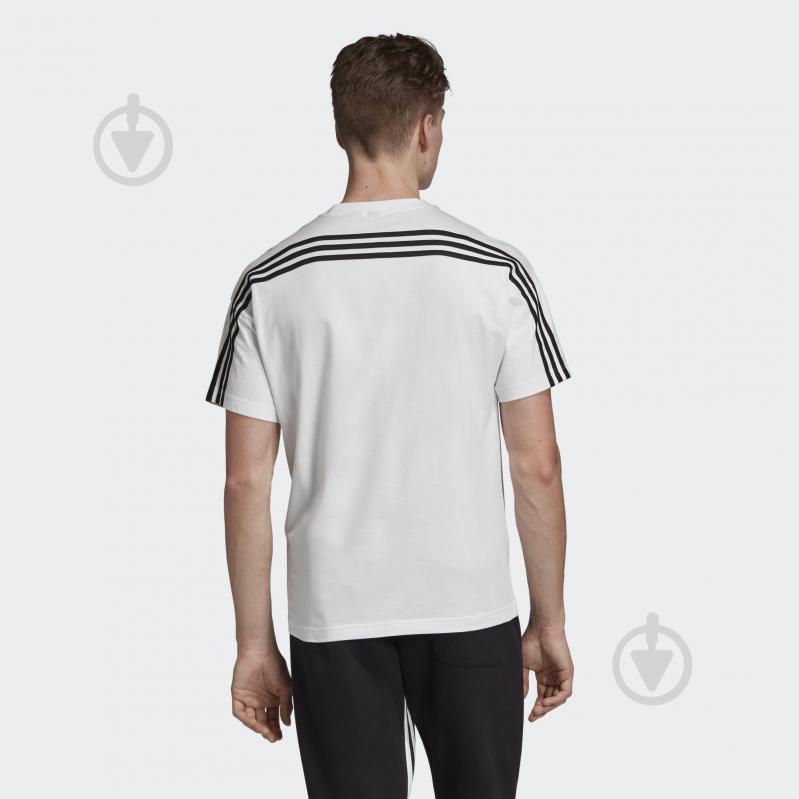 Футболка Adidas M MH 3S Tee DX7656 р.M белый - фото 4