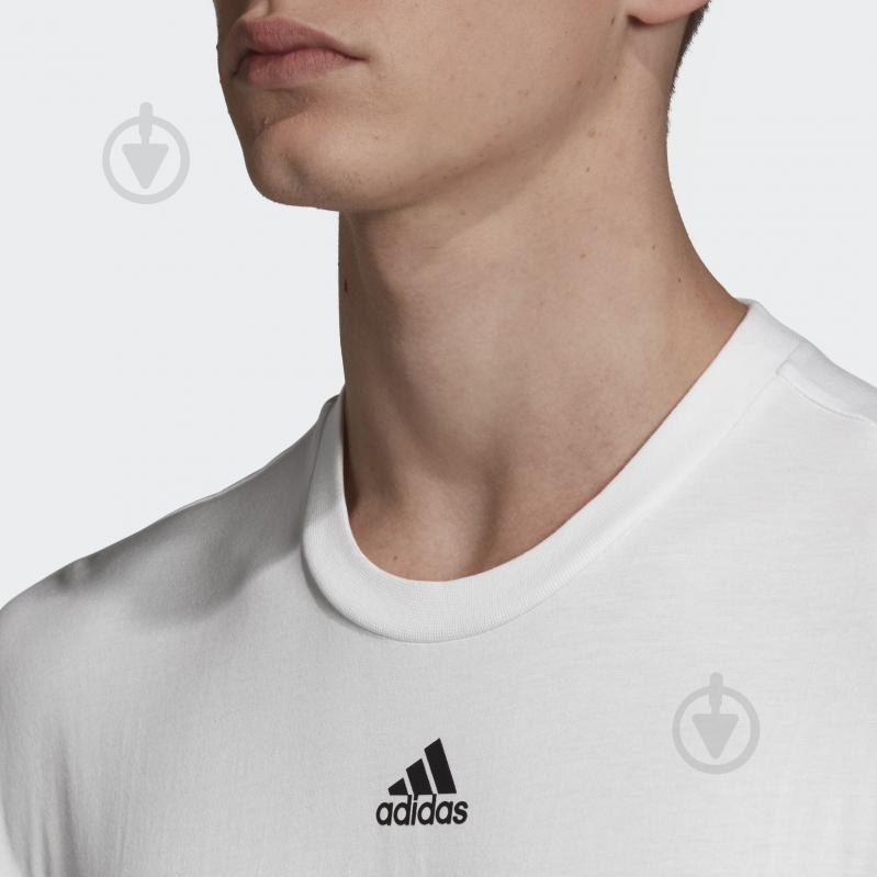 Футболка Adidas M MH 3S Tee DX7656 р.M белый - фото 6
