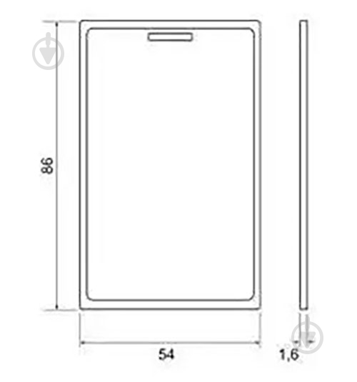 Картка доступу SEVEN Systems RFID MIFARE R-78 товста 1,6 мм - фото 2