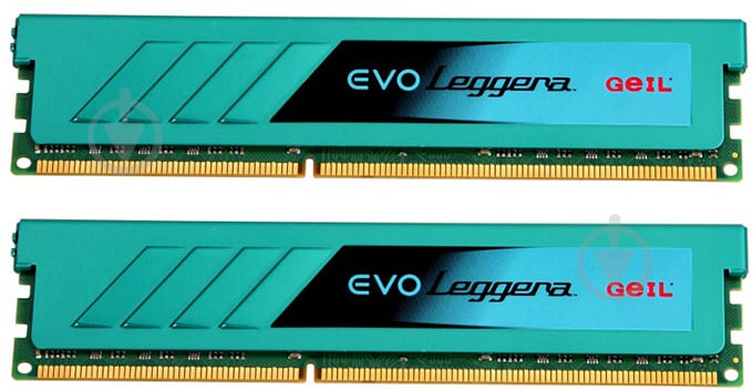 Оперативна пам'ять GEIL DDR3 SDRAM 16 GB (2x8GB) 1600 MHz (GEL316GB1600C10DC) - фото 1