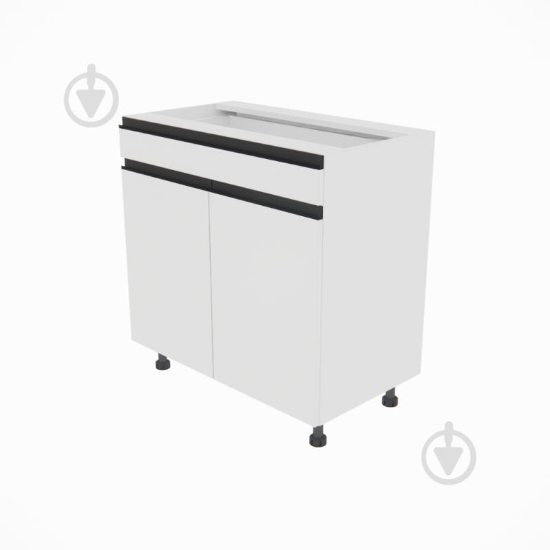 Тумба нижняя Софи (Н 80 ДШ) белый/белый Світ Меблів - фото 1 Тумба нижняя Софи (Н 80 ДШ) белый/белый Світ Меблів - фото 1