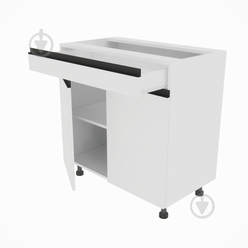 Тумба нижняя Софи (Н 80 ДШ) белый/белый Світ Меблів - фото 2 Тумба нижняя Софи (Н 80 ДШ) белый/белый Світ Меблів - фото 2