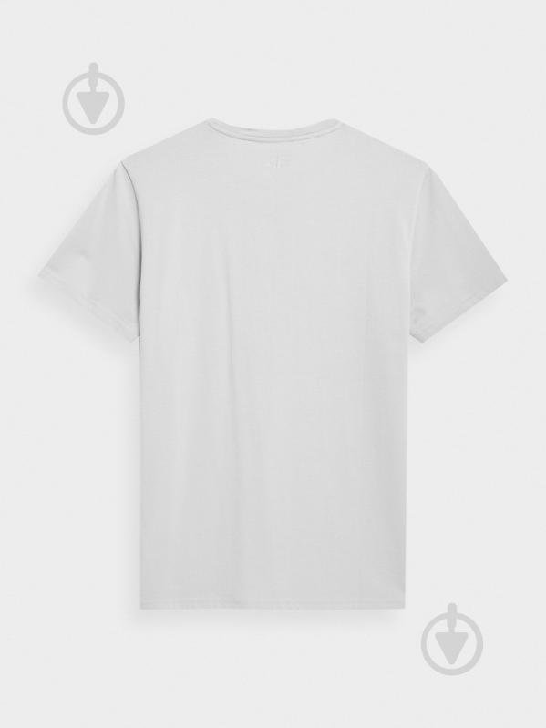 Футболка 4F TSHIRT M363 4FSS23TTSHM363-25S р.XL серый - фото 4