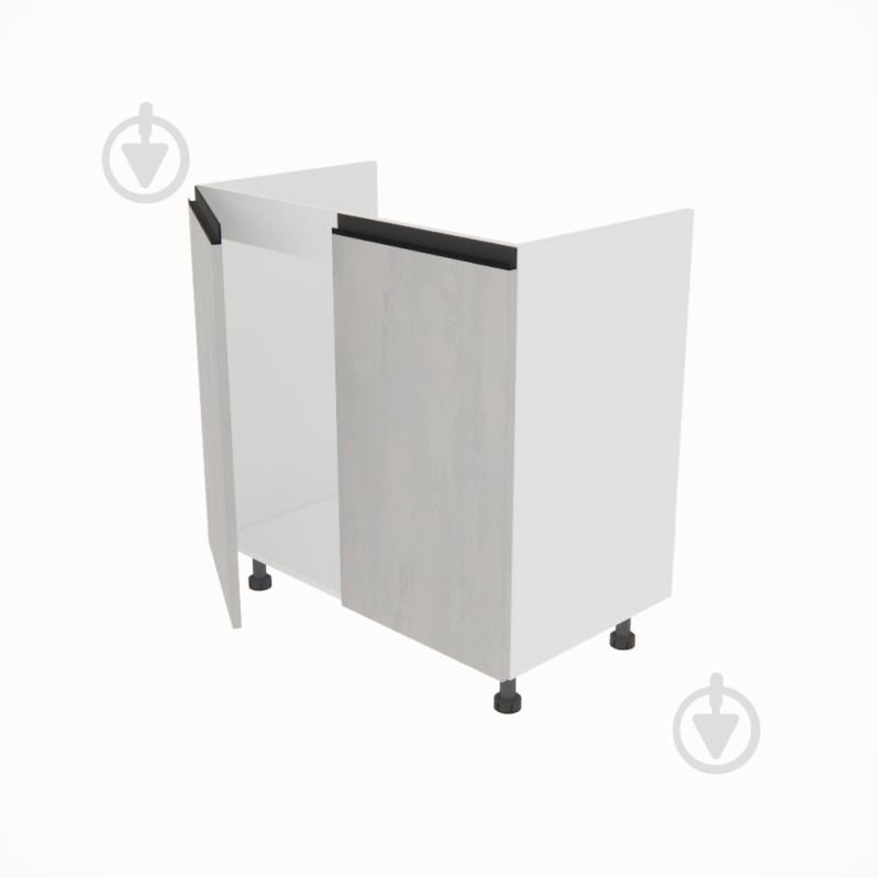 Тумба нижня Софі (Н 80 М) шовковий камінь/білий Світ Меблів - фото 2 Тумба нижня Софі (Н 80 М) шовковий камінь/білий Світ Меблів - фото 2