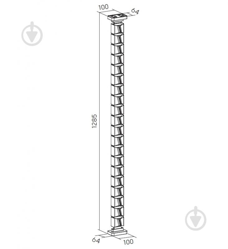 Органайзер для кабелей OfficePro CM800W White - фото 7