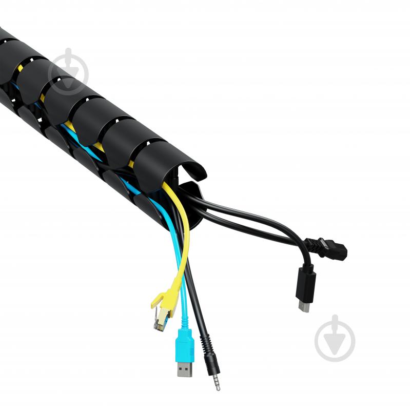 Органайзер для кабелей OfficePro CM790B Black - фото 6