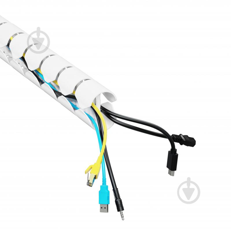 Органайзер для кабелів OfficePro CM790W White - фото 6