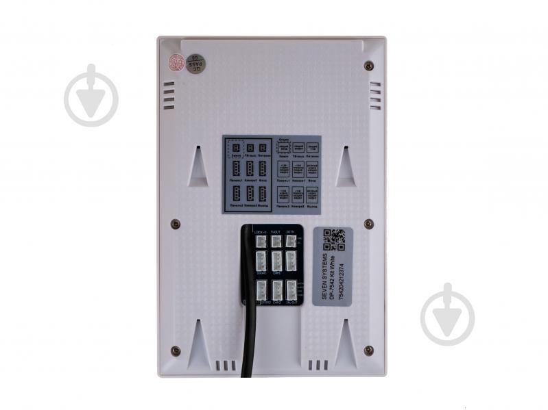 Комплект видеодомофона SEVEN Systems DP7574w - фото 2 Комплект видеодомофона SEVEN Systems DP7574w - фото 2