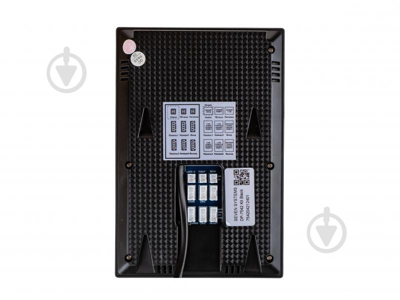 Комплект видеодомофона SEVEN Systems DP7574b - фото 2 Комплект видеодомофона SEVEN Systems DP7574b - фото 2