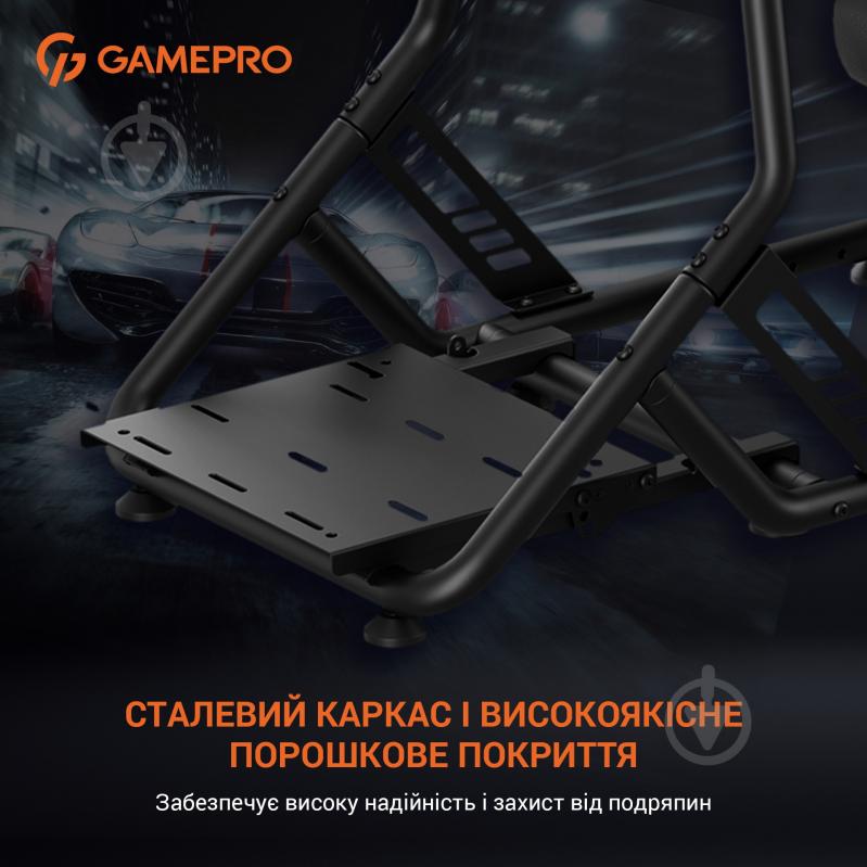 Кресло игровое GamePro RS100 Black черный - фото 9 Кресло игровое GamePro RS100 Black черный - фото 9