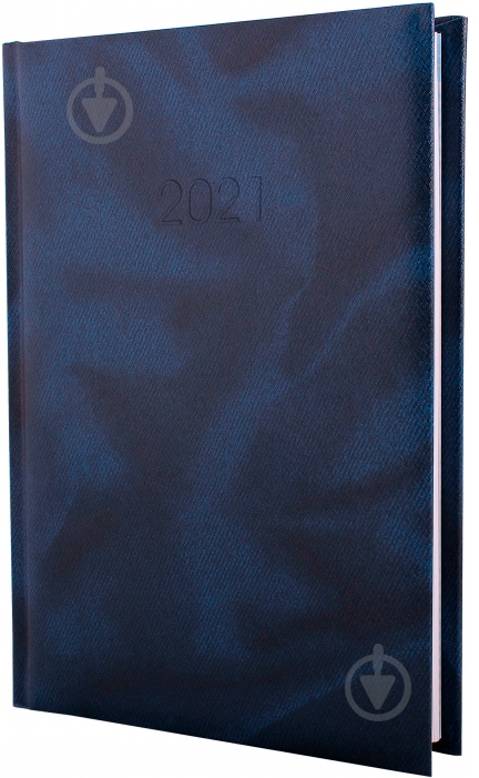 Щоденник датований синій лінія Economix Office A5 2021 E21607-02 - фото 1