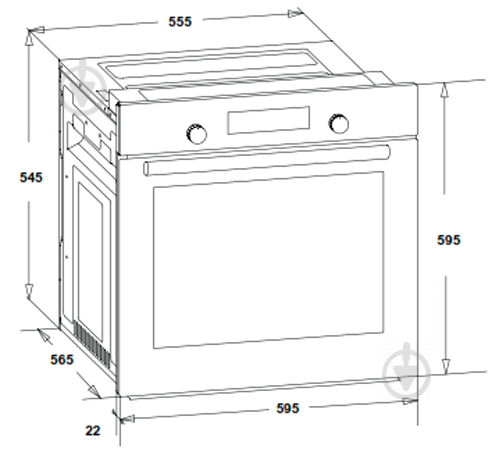 Духовой шкаф Interline HK 480 IX - фото 8