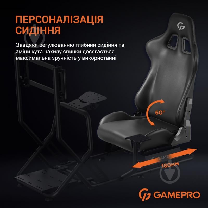 Кресло игровое GamePro RS115 Black черный - фото 9 Кресло игровое GamePro RS115 Black черный - фото 9