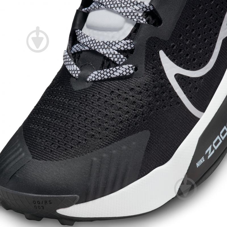 Кросівки чоловічі демісезонні Nike ZOOMX ZEGAMA TRAIL DH0623-001 р.43 чорно-білі - фото 8