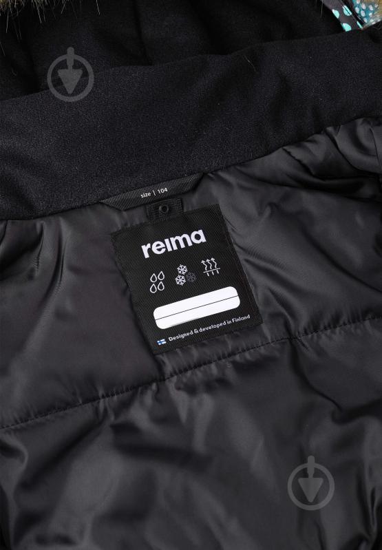 Куртка для девочки Reima р.98 черный 521642 - фото 9