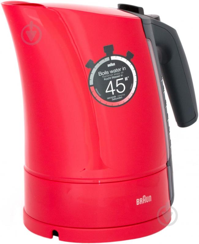 Електрочайник Braun WK300 Red - фото 2