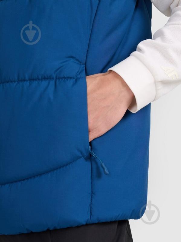 Жилет 4F 4FRAW25TVJAM296-30S р.S синий - фото 5