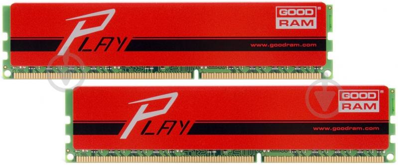 Оперативна пам'ять GOODRAM DDR3 SDRAM 8 GB (2x4GB) 1600 MHz (GYR1600D364L9S/8GDC) - фото 1 Оперативна пам'ять GOODRAM DDR3 SDRAM 8 GB (2x4GB) 1600 MHz (GYR1600D364L9S/8GDC) - фото 1