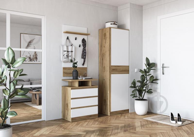 Комод Грейд Concord №1 3ш 650x815x400 мм дуб крафт золотий/німфея альба - фото 2