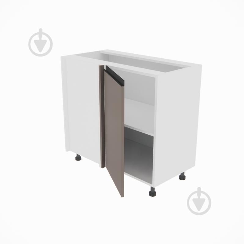 Тумба нижня Софі (Н 100 права) глиняний сірий/білий Світ Меблів - фото 2 Тумба нижня Софі (Н 100 права) глиняний сірий/білий Світ Меблів - фото 2