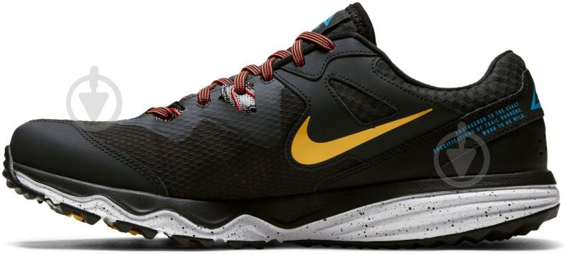 Кросівки чоловічі демісезонні Nike JUNIPER TRAIL CW3808-005 р.43 чорно-жовті - фото 4
