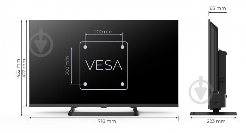 Телевизор Kivi 32H710QB Optima L5 - фото 9