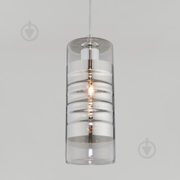 ВІТРИНА! Підвіс Strotskis Block 1x60 Вт E14 хром 50185/1 - фото 3