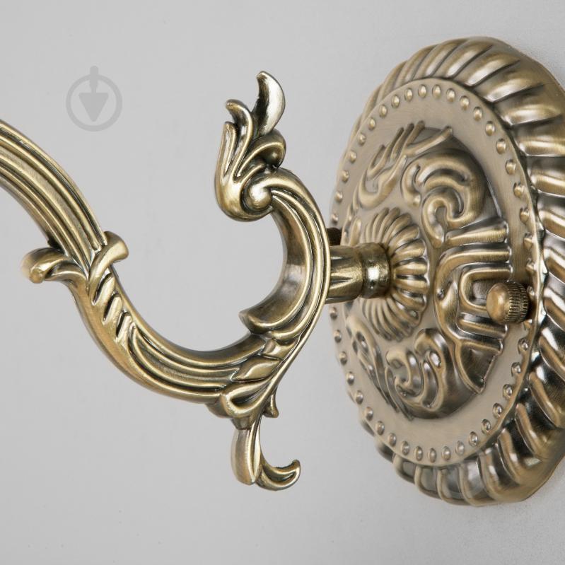 ВИТРИНА! Бра Strotskis Caldera 1x60 Вт E27 античная бронза 60106/1 - фото 7