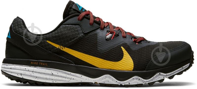 Кросівки чоловічі демісезонні Nike JUNIPER TRAIL CW3808-005 р.42 чорно-жовті - фото 1 Кросівки чоловічі демісезонні Nike JUNIPER TRAIL CW3808-005 р.42 чорно-жовті - фото 1