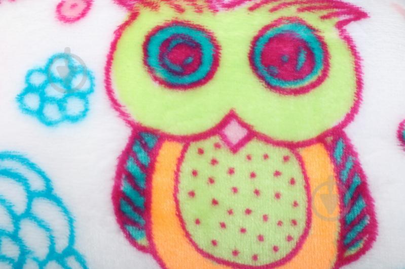 Набор Doodle Owl: носки + плед 127x152 см белый с рисунком La Nuit - фото 6