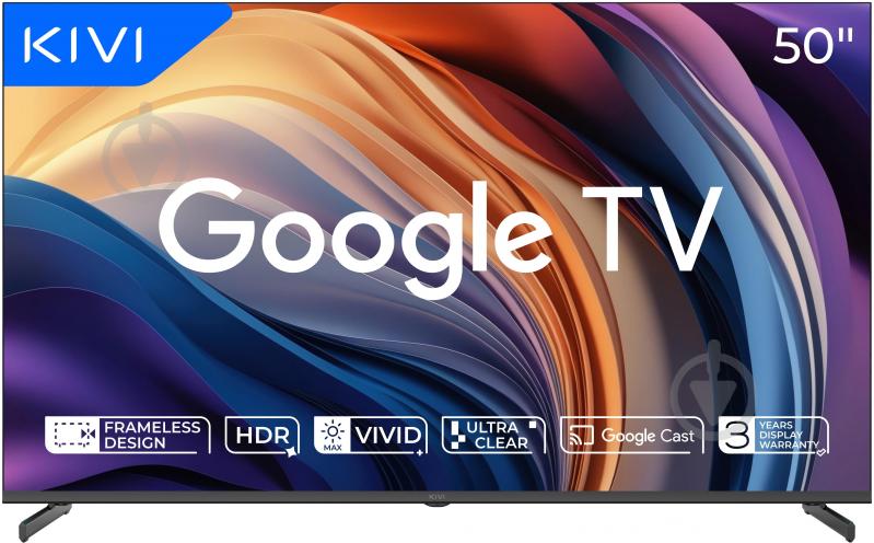 Телевизор Kivi 50U710QB Optima L5 - фото 1 Телевизор Kivi 50U710QB Optima L5 - фото 1