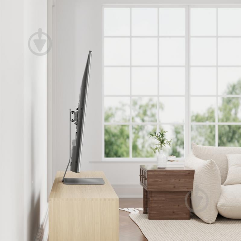 Подставка настольная для телевизора Kivi ТВ/TV BRACKET - Motion TV Stand поворотно-наклонные 32"-65" черный - фото 7
