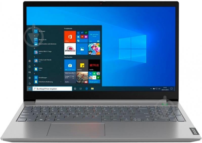 Ноутбук Lenovo ThinkBook 15-IIL 15,6 (20SM003VRA) mineral grey - фото 1
