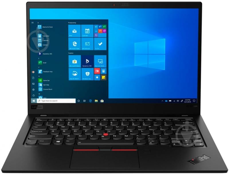 Ноутбук Lenovo ThinkPad X1 Carbon (8th Gen) 14 (20U90003RT) black - фото 1