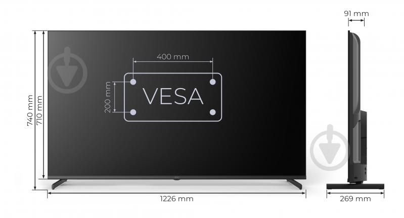 Телевізор Kivi 55U710QB Optima L5 - фото 10